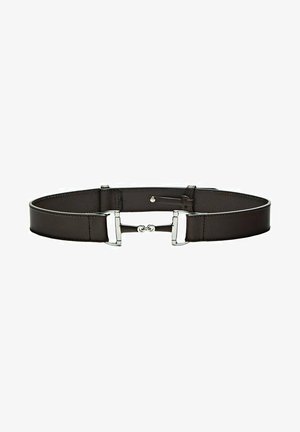 WITH HORSEBIT BUCKLE - Waist belt - dark brown