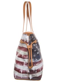 Y Not? Bolso shopping - usa print