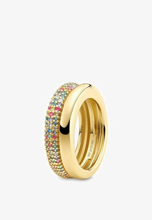 Carrara - Ringe - Gold Coloured Rainbow