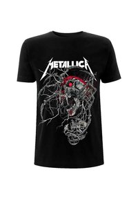 Paradiso Clothing METALLICA SPIDER DEAD UNISEX - Print T-shirt - black