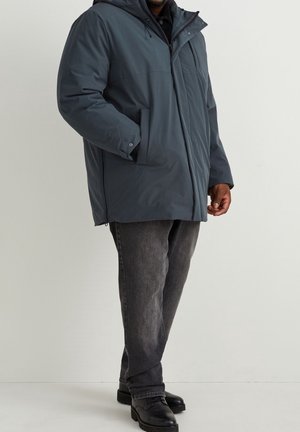 Kurzmantel - dark grey