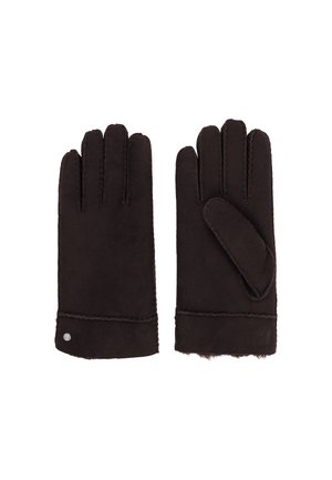 CLASSIC SILK LAMB - Gloves - coffee