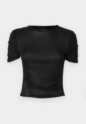 Pinko MARTELLO MAGLIA - Triko s potiskem - nero limousine