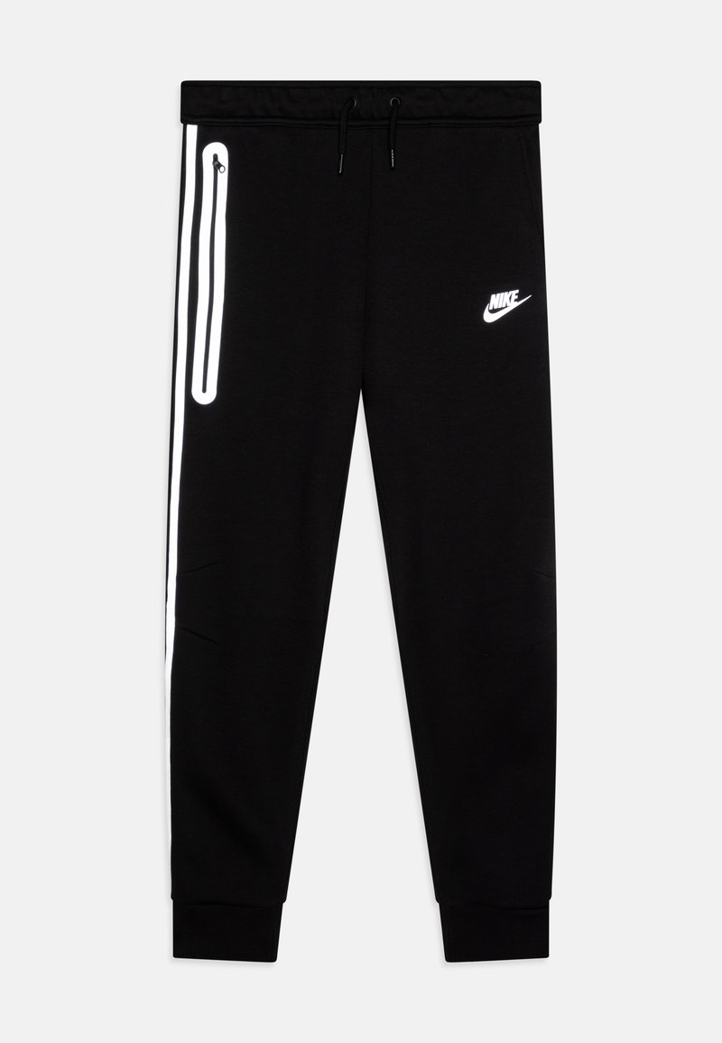 Nike Sportswear TECH - Donji dijelovi trenirke - black/reflective silver