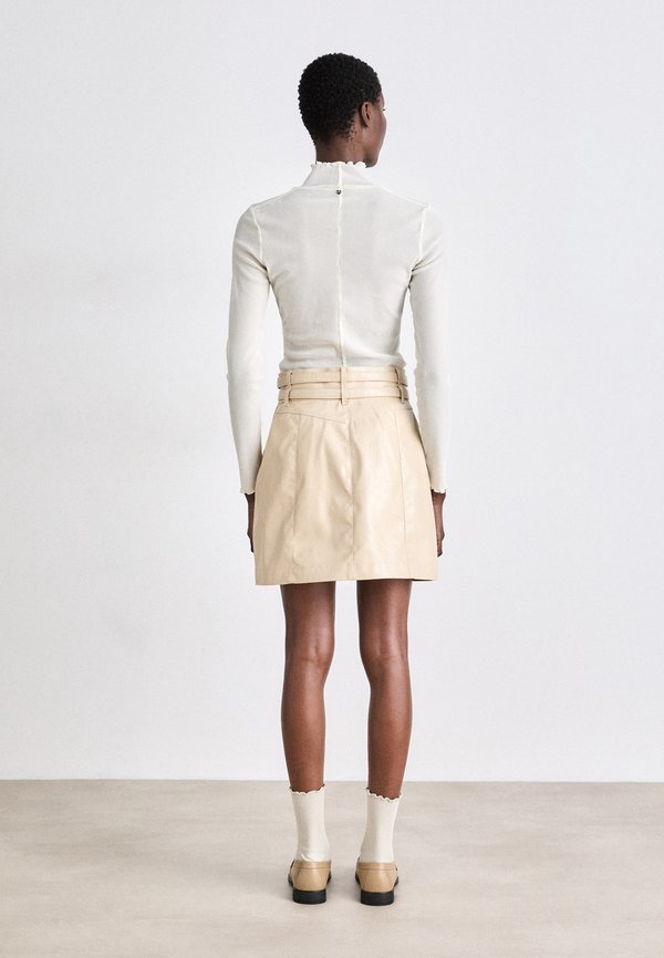 VASHY - Mini skirt - open beige3