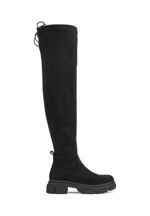 DeeZee, DEEZEE MUSKETEERS WOMEN'S BLACK 5907964453185 - Overknees - black