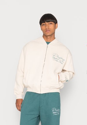 PLAYBOY SIGNATURE BUNNY UNISEX - Giubbotto Bomber - white