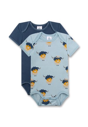 DOPPELPACK KURZARM BÜFFEL - Body - blau