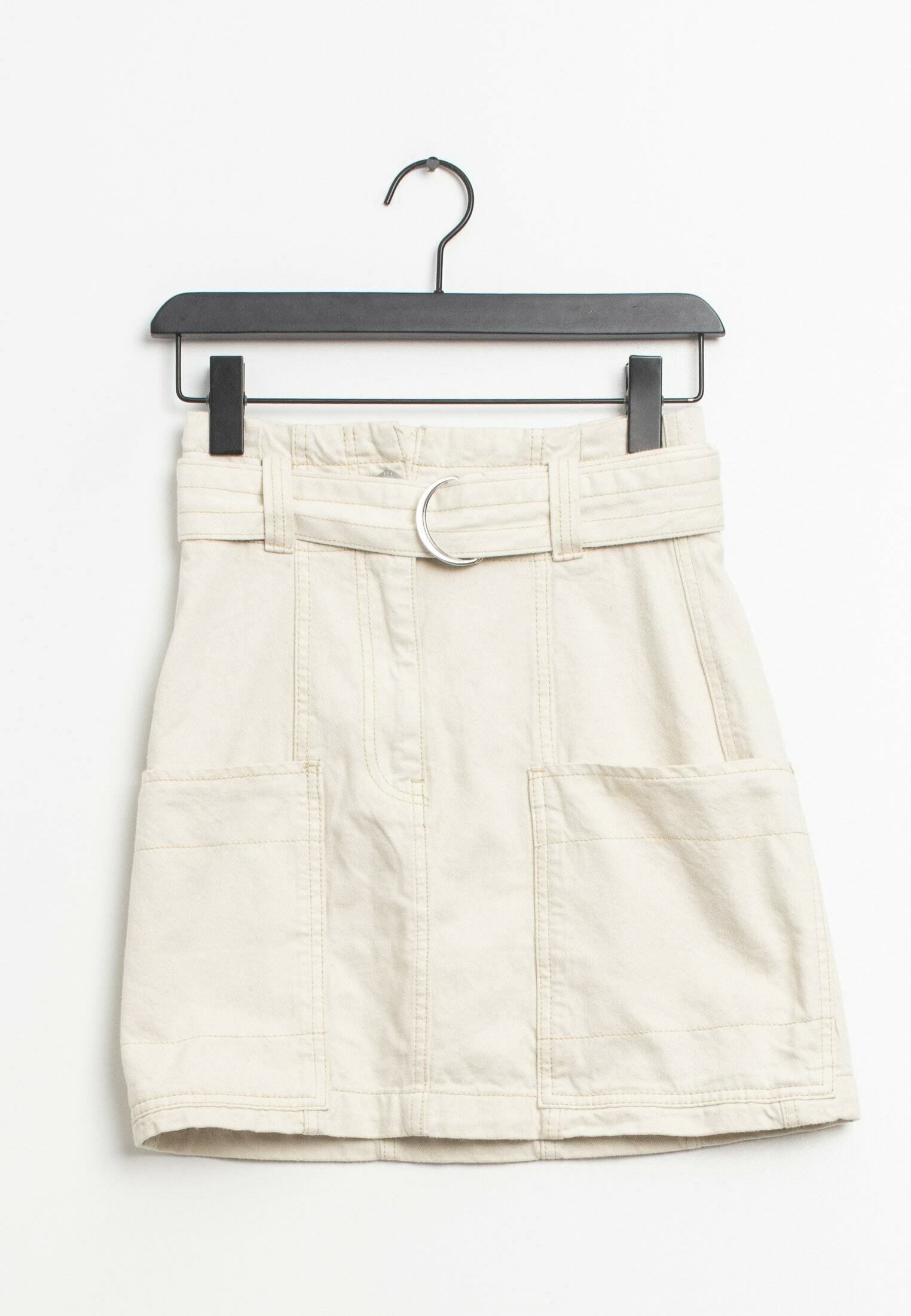 Stradivarius Falda acampanada - beige - Zalando.es