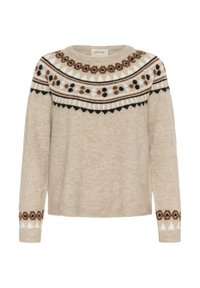 CHERRIE - Jumper - cobblestone melange