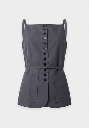 Samsøe Samsøe, Veste sans manches - dark grey melange