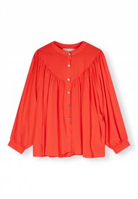 10DAYS FLOWY PLEATED  - Blusa - poppy red