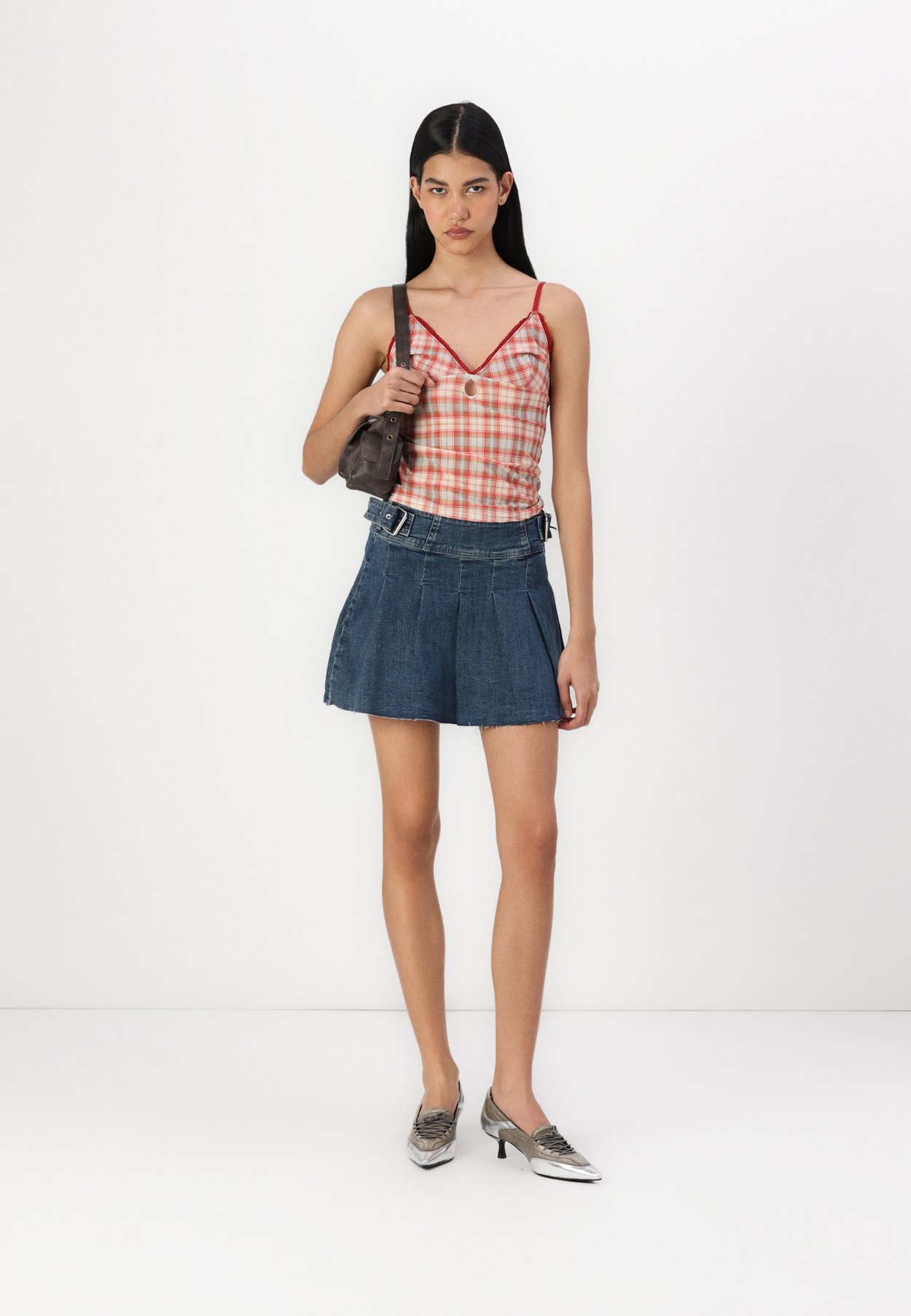 ONLCLAIR PLEATED MINI SKIRT