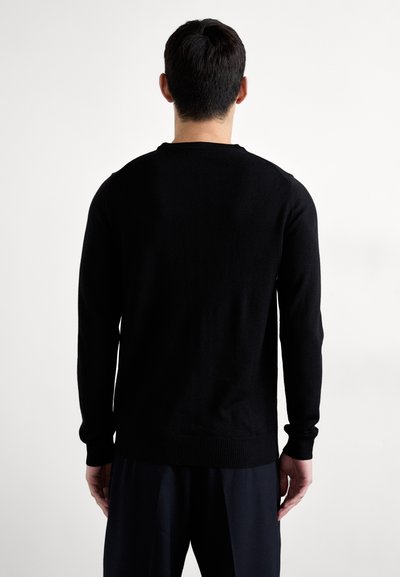 J.LINDEBERG LYLE TRUE MERINO - Maglione - black