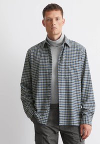 Marc O'Polo REGULAR - Hemd - mulit  navy gray