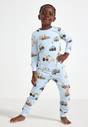 Lindex SET - Nattøj sæt - light blue