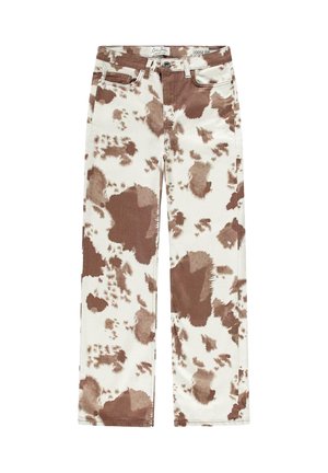 YARA - Straight leg jeans - camel