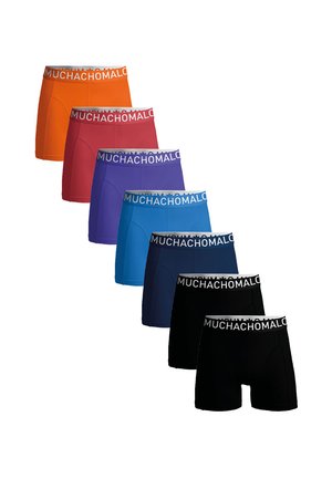 7-PACK  SOLID - Boxerbriefs - black blue purple red orange
