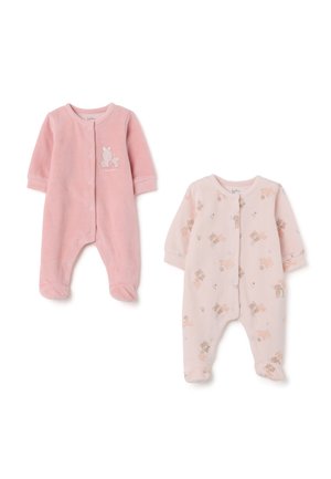TWO-PACK - Sleep suit - light pink