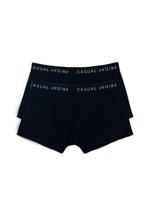 Casual Friday 2ER STÜCK PACK STRETCH BASIC UNTERWÄSCHE  - Trunks - schwarz