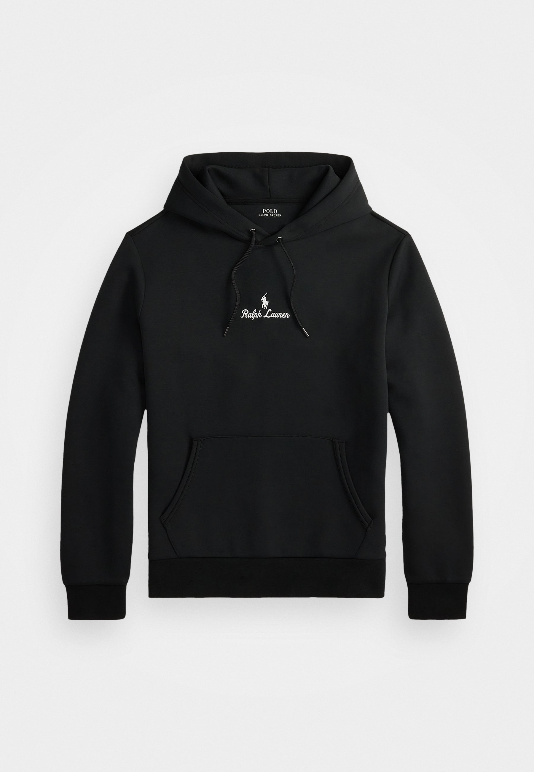 パーカー・フーディ Ralph Lauren Black Cotton Hoodie with Logo (710813297 001) Ralph Lauren Black Cotton Hoodie with Logo (710813297 001