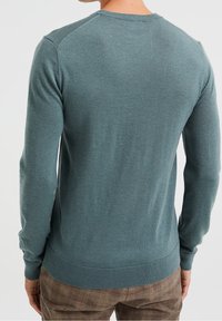 WE Fashion Stickad tröja - green