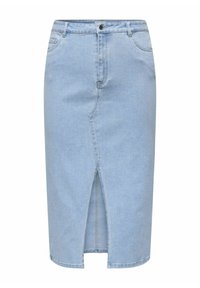 CARSIRI FRONT SLIT  - Kynähame - light blue denim