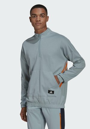 adidas Performance M TRVL 1/4 ZIP - Sweater - grey