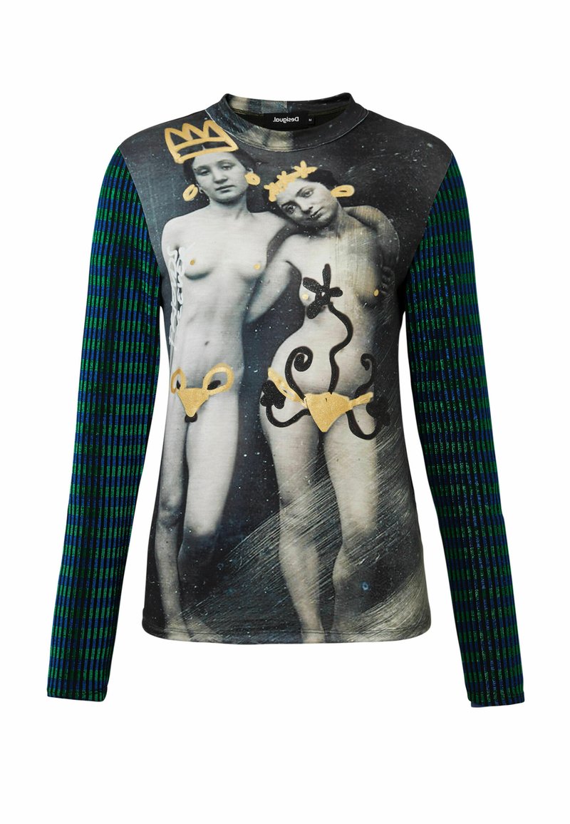 Desigual Longsleeve zwart