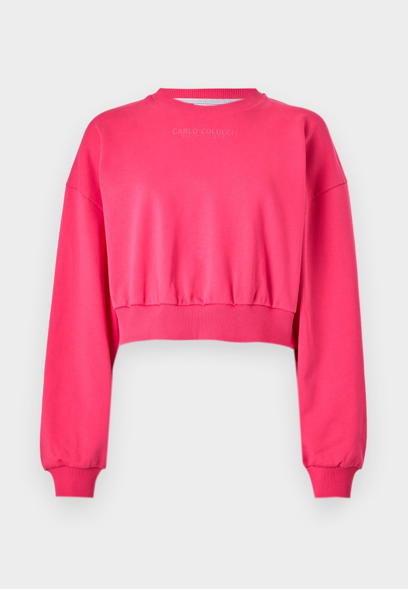 carlo colucci Sweater donkerroze