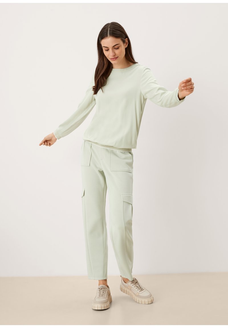 s.Oliver MIT RIPPBÜNDCHEN - Bluzka