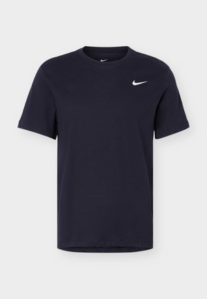 Nike Performance, TEE CREW SOLID - Bluză sport - black/white