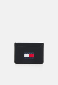 Tommy Jeans - ARCHIVE HOLDER UNISEX - Peňaženka - black Miniatúrny obrázok 1