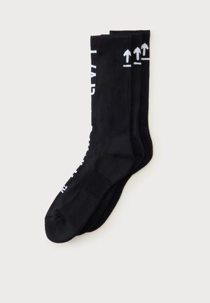 L/AB c/o Off-White, UNISEX 3 PACK - Чорапи - black