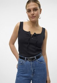 Vero Moda VMCAISA SHORT - Top - black