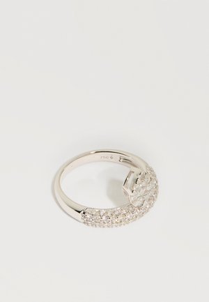 Prstan - white gold-coloured