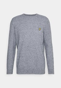 JUMPER - Camisola - dark navy/white