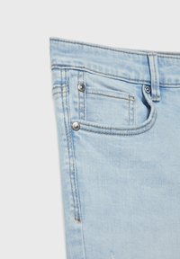 Stradivarius REGULAR WAIST - Uske traperice - light blue