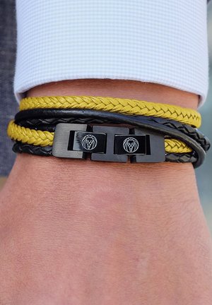 LUCLEON Armband - black yellow