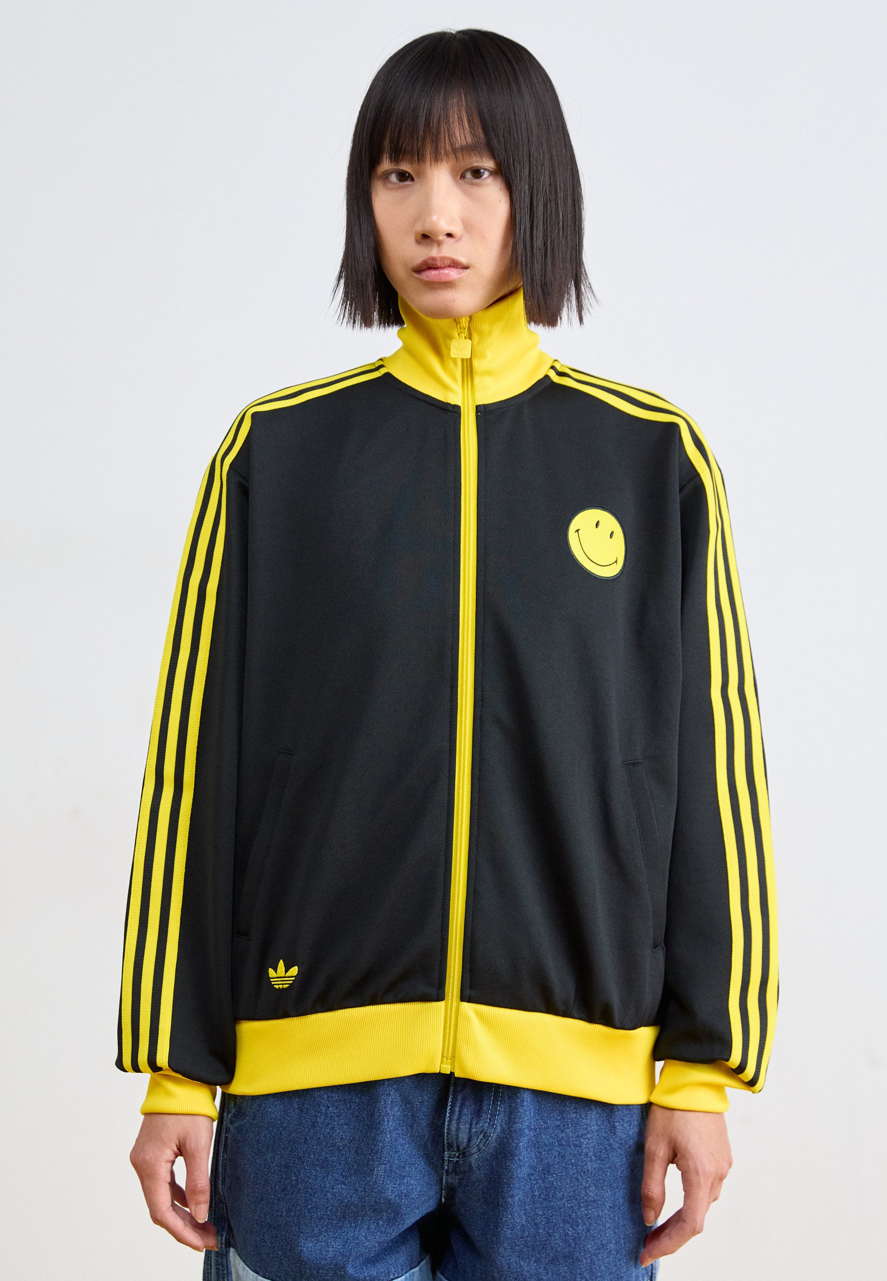 adidas logo track jacket