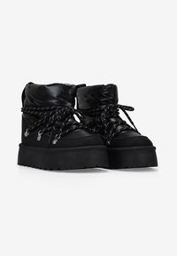 Bosanova CON PLATAFORMA Y CORDONES - Stivali da neve  - black