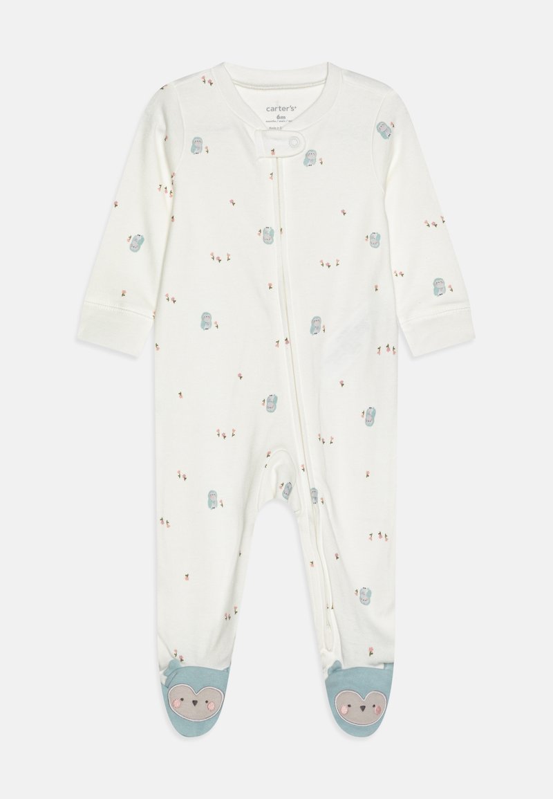 Carter's INTERLOCK FOOTED - Tutina - ivory
