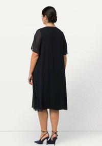 Ulla Popken LAYERED  - Vapaa-ajan mekko - navy blue