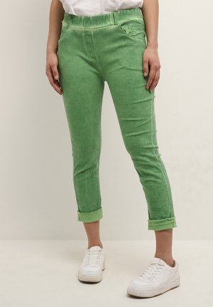 Kaffe Stoffhose - green