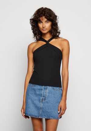 MARJA SINGLET - Toppi - black