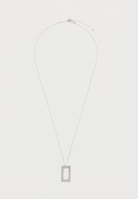 POLISHED AND BRUSHED NECKLACE - Verižica - silver-coloured