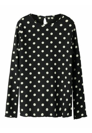 Name it REGULAR FIT - Long sleeved top - black