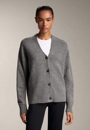 SOFT BUTTON - Cardigan - light grey