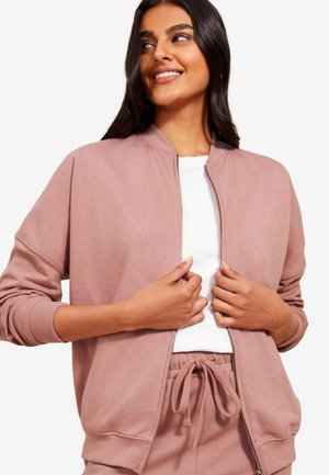 Friends Like These REGULAR FIT ZIP FRONT  - Sweatjacke - pink