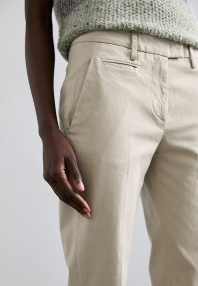 Dondup PERFECT - Auduma bikses - beige